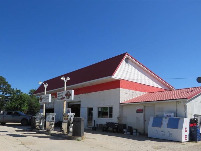 Garage/Gas Station for Sale in Bunk : Bunker : Reynolds County : Missouri