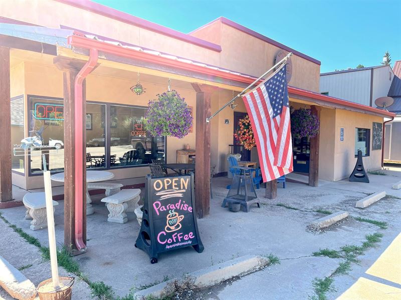 Iconic Business, Paradise Coffee : La Veta : Huerfano County : Colorado