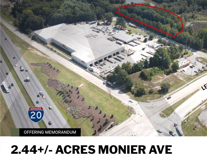 2.44 Acres, Monier Ave : Lithia Springs : Douglas County : Georgia