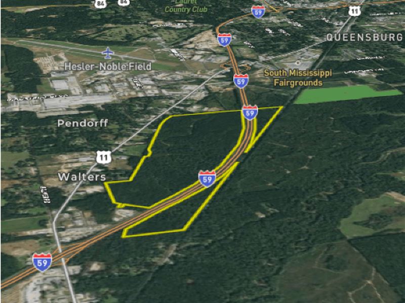 Interstate 59, Jones County MS : Laurel : Jones County : Mississippi