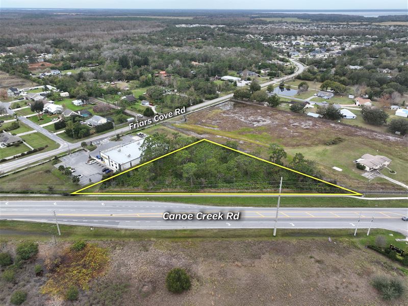 Canoe Creek Road Commercial Lot : Saint Cloud : Osceola County : Florida