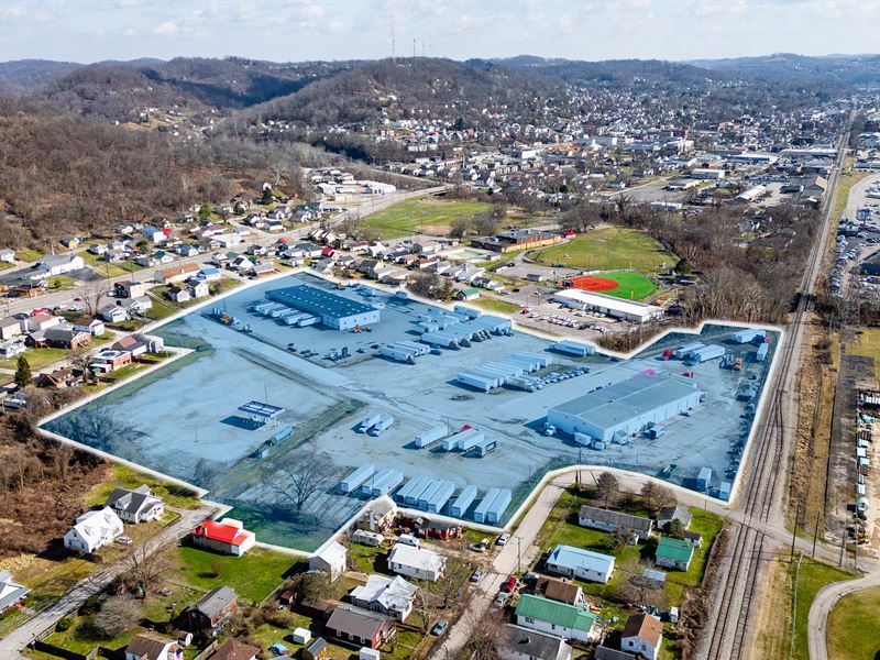 Cash Flowing 14.18 Acre Industrial : Charleston : Kanawha County : West Virginia