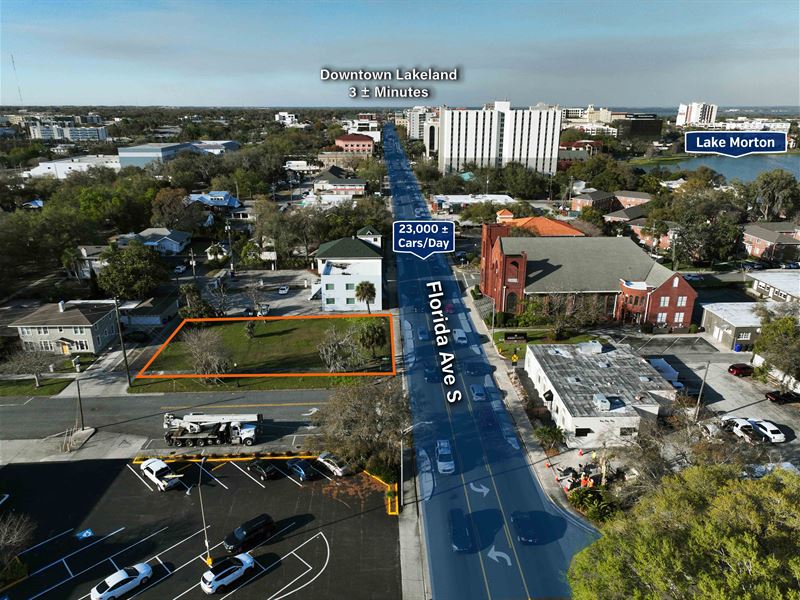 Downtown Dixieland Historic Vacant : Lakeland : Polk County : Florida