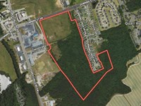 Updated, 41.3 Acres of Commercial : Wilson : North Carolina