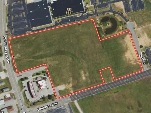 Updated, 14.27 Acres of Commercia : Wilson : North Carolina