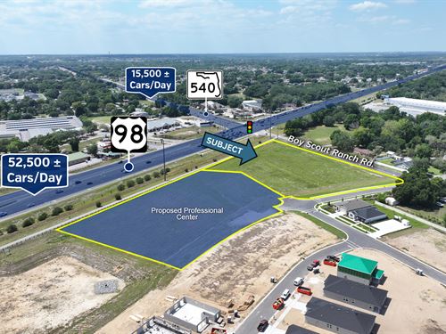 Hancock Crossings Commercial Center : Bartow : Polk County : Florida