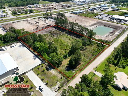 4.13 Ac Commercial Flex Space : Kingsland : Camden County : Georgia