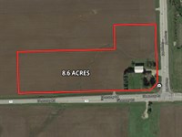 8+ Ac NW Corner of Laraway & Gougar : New Lenox : Will County : Illinois