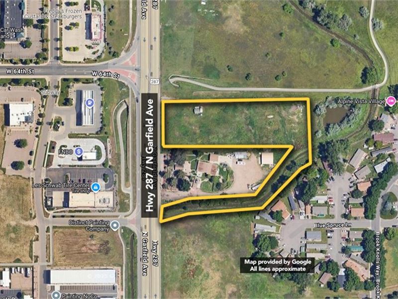 3.65 Ac in Loveland, CO : Loveland : Larimer County : Colorado