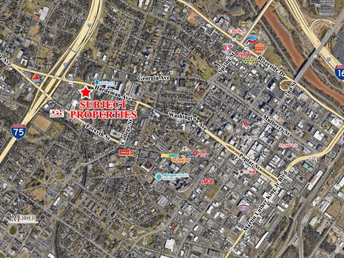 .89 Acre Commercial Land for Sale : Macon : Bibb County : Georgia