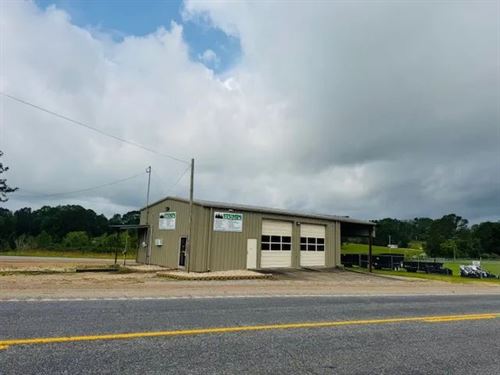 Commercial Shop On 1.34 Acres, Tyl : Tylertown : Walthall County : Mississippi
