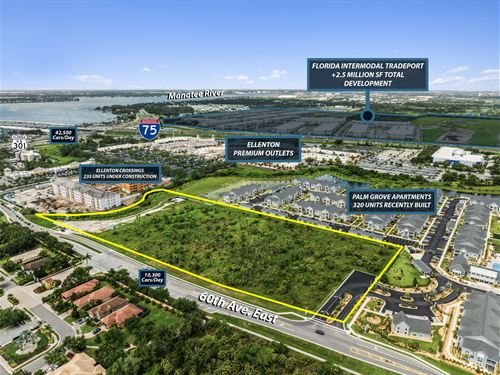 Ellenton Commercial Land : Ellenton : Manatee County : Florida