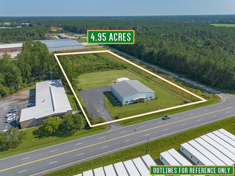 Prime Commercial Opportunity : Alma : Bacon County : Georgia