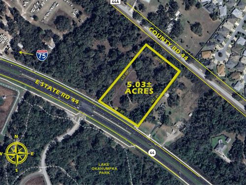 Commercial Land Near The Villages : Wildwood : Sumter County : Florida