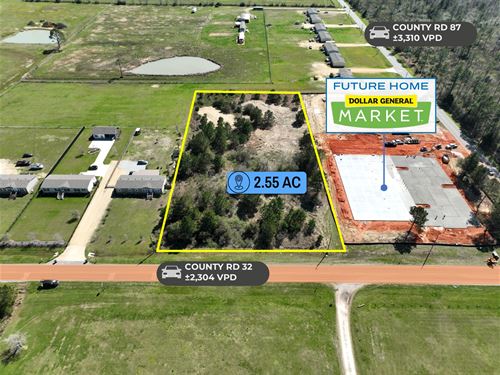 Dollar Auction, 2.55 Acres : Elberta : Baldwin County : Alabama