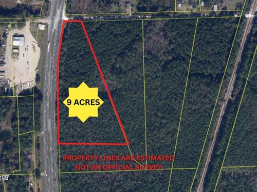 High-Visibility Commercial Site : Lawtey : Bradford County : Florida