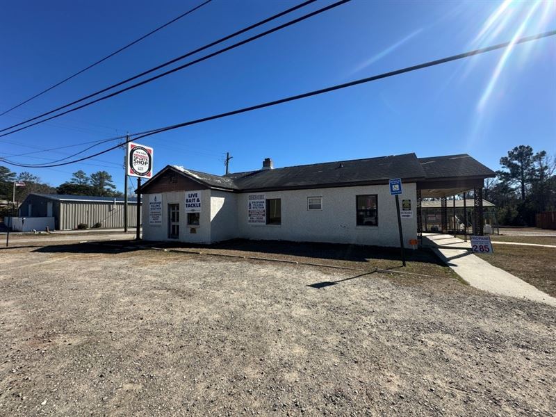 Commercial Prop Bait & Tackle Shop : Statesboro : Bulloch County : Georgia