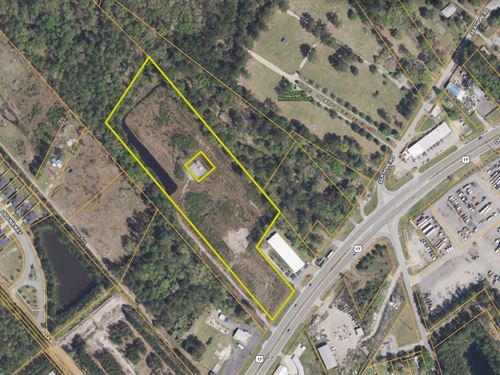 Prime Commercial Parcel on Hwy 17 : Savannah : Chatham County : Georgia