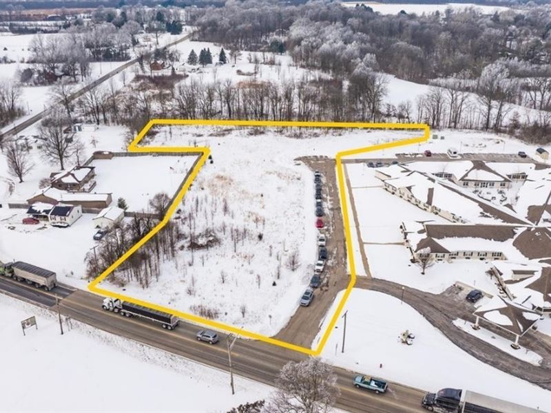 3.02 Acre Commercial Site : Galion : Crawford County : Ohio