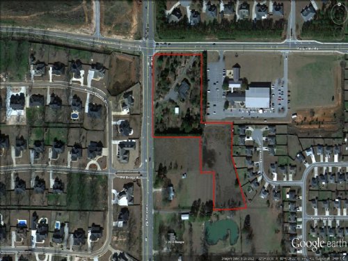 Prime Commercial Corner Lot : Warner Robins : Houston County : Georgia