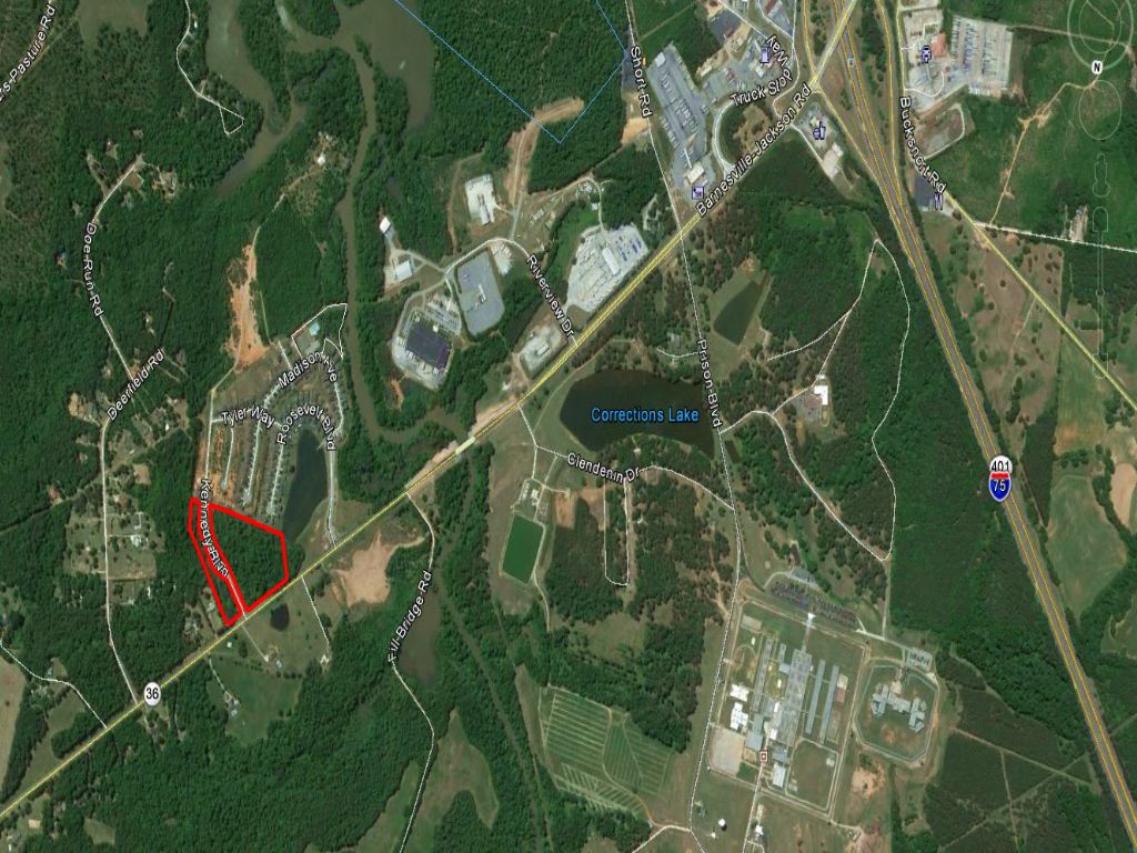12 Acre Commercial Site : Jackson : Butts County : Georgia